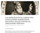 Las herejías en el camino del cristianismo emeritense. Mausona adalid contra el arrianismo hispano.