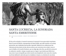 Santa Lucrecia, la ignorada santa emeritense