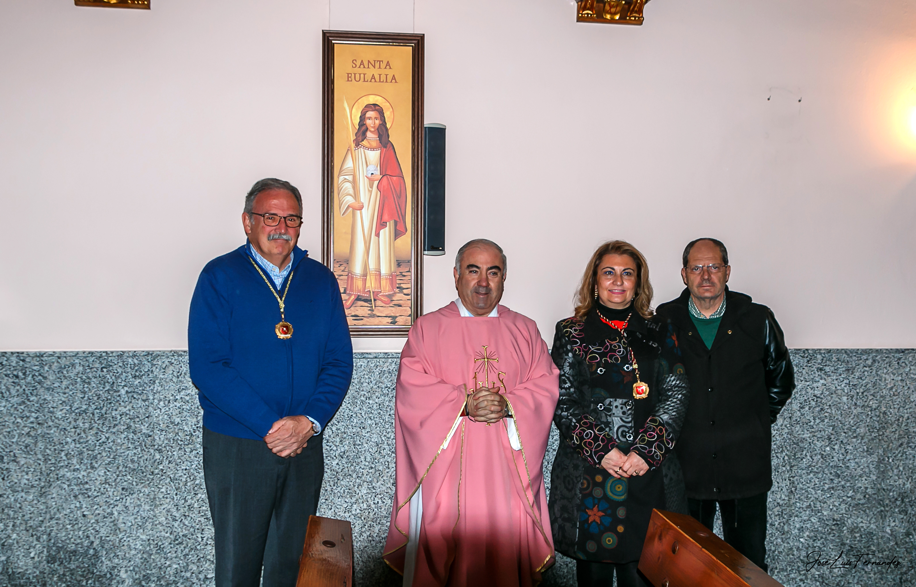 El icono de Santa Eulalia ya está en San Juan