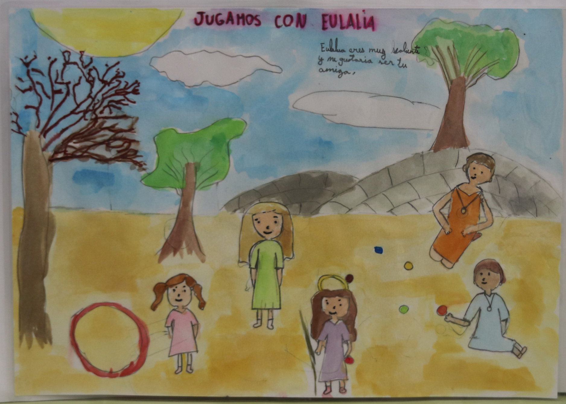 2.980 alumnos/as participan en el Concurso de dibujo escolar “Jugando con Eulalia”