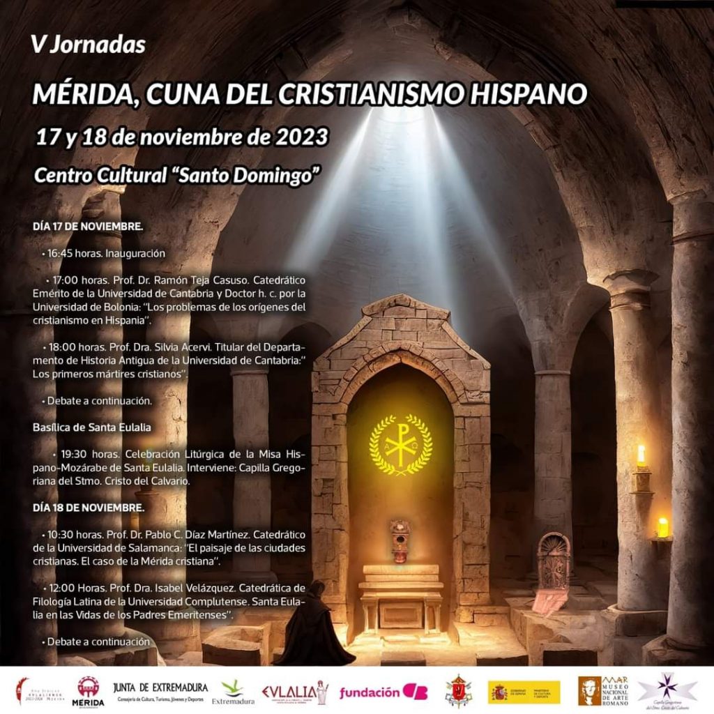 V Jornadas «Mérida, Cuna del cristianismo hispano»