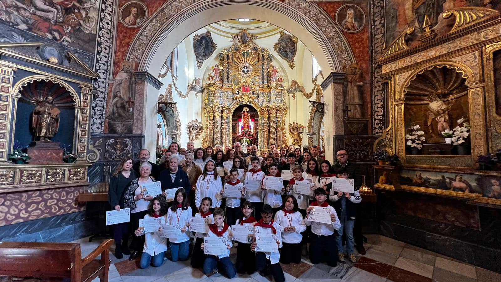 Entrega de las “Olallas” a los infantes de Santa Eulalia de Totana