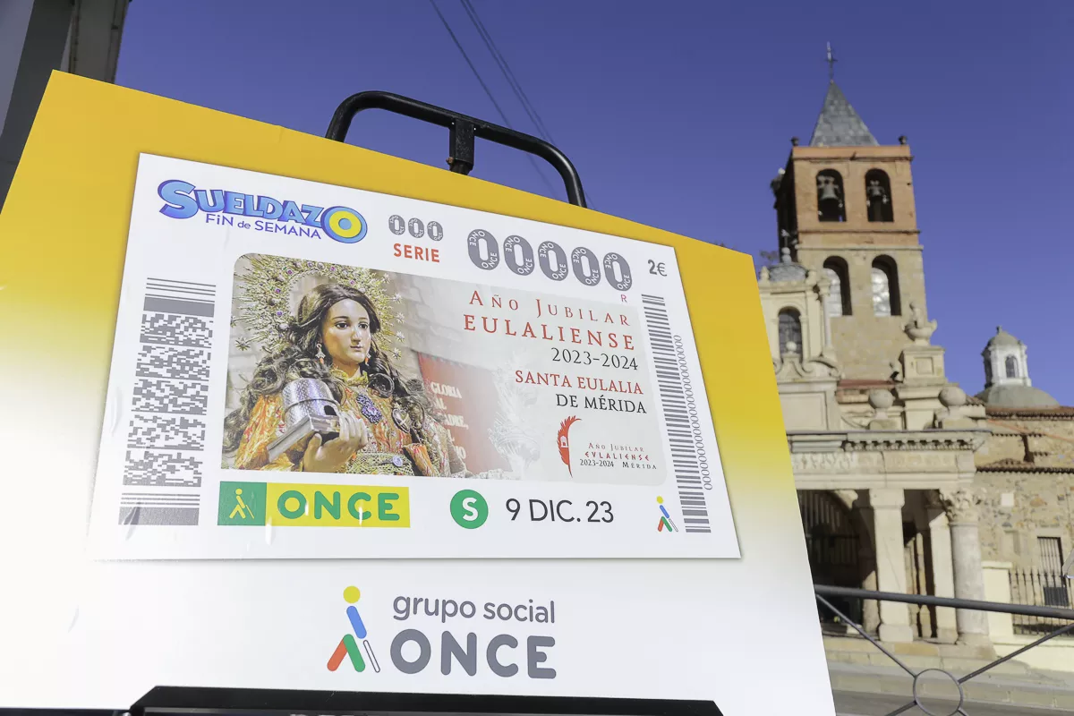 Santa Eulalia en el Cupón de la ONCE el 9 de diciembre