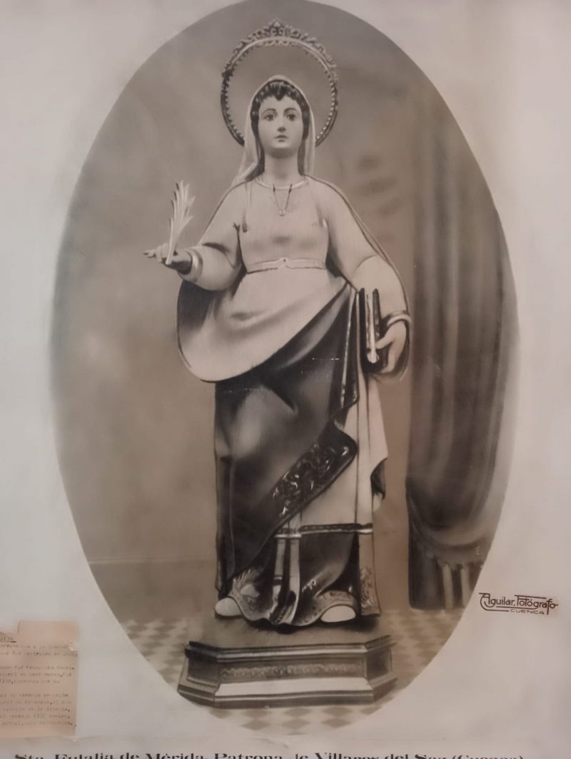 Imágenes de Santa Eulalia en lugares fuera de Mérida